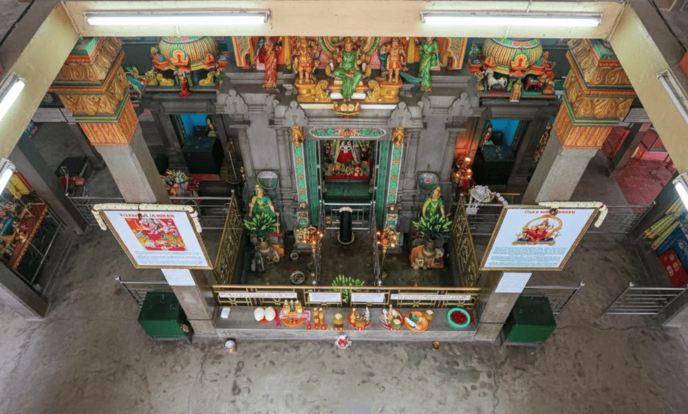 Tamil mother goddess Mariamman brings abundant harvests, good health, and happiness to people